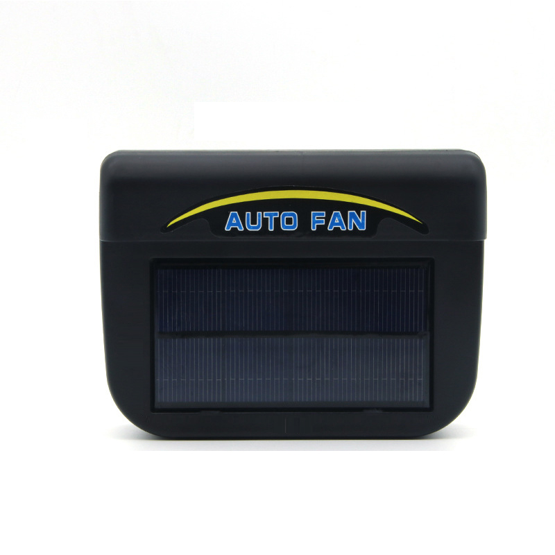 Car Auto Fan Exhaust Heat Fan Solar Sun Power Air Vent Cool Cooler Ventilation System Radiator Car Window Cooling Fans: Default Title