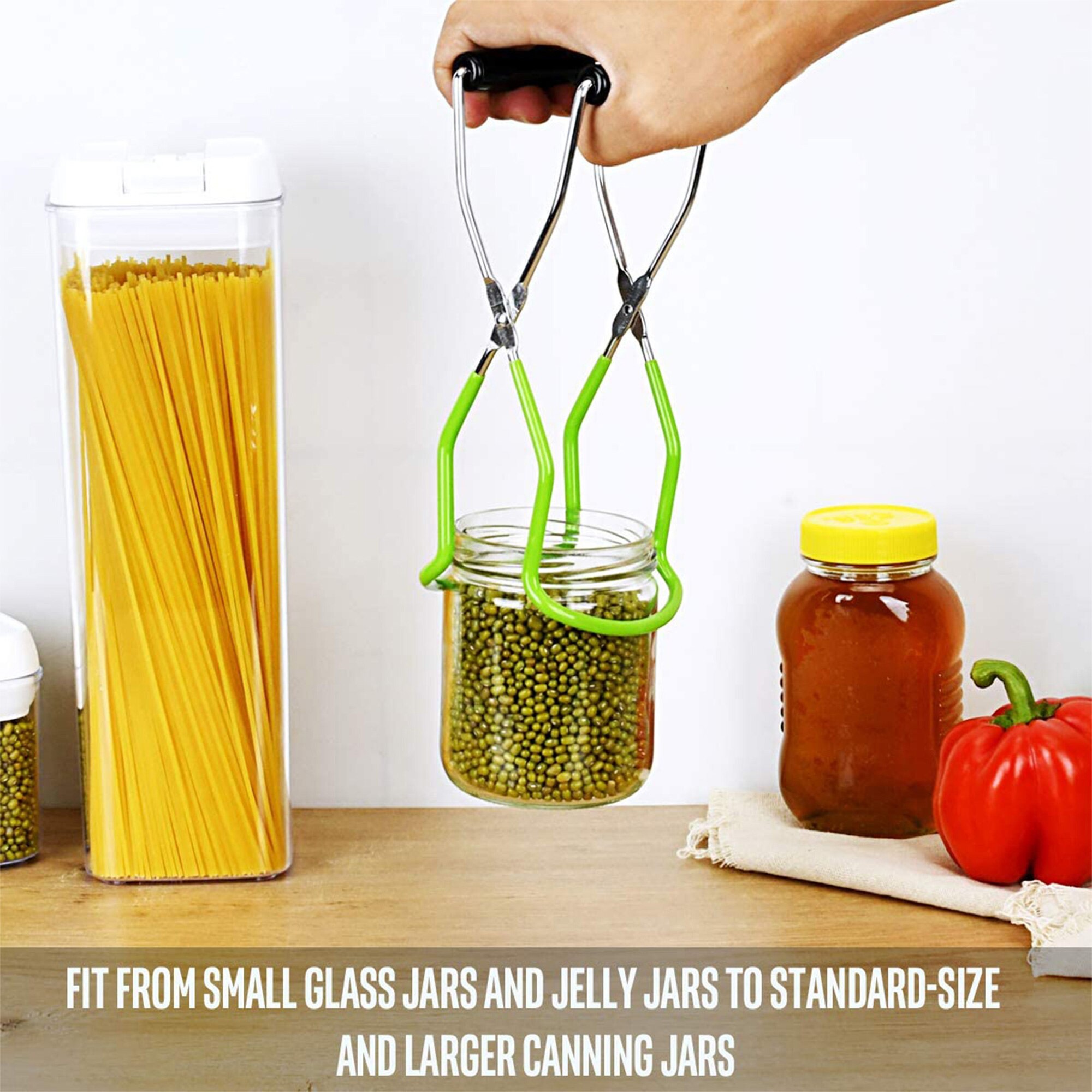 AA Canning Kits Kitchen Utensils Anti-scalding Dish Clamp Collapsible Funnel Sponge Brush Canning Supplies