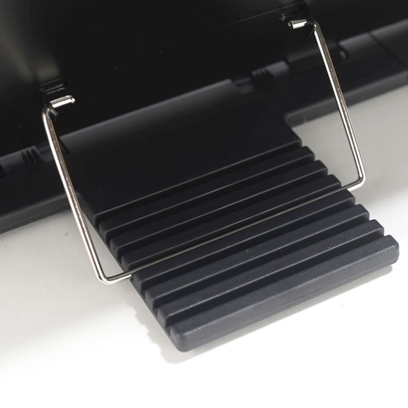 Book Stand Frame Desk Reading Holder with 7 Tilt Adjustable Grooves Bookends