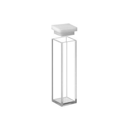 Q204 3.5ml four sides clear fluorometer quartz cuvette for sample