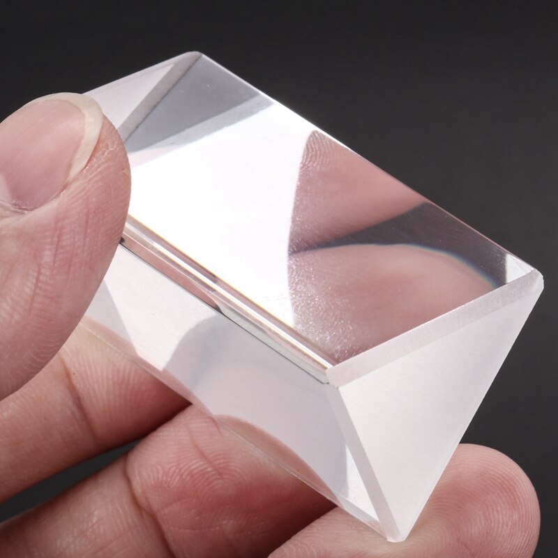 Teaching of Physics of precision optical glass Prism.