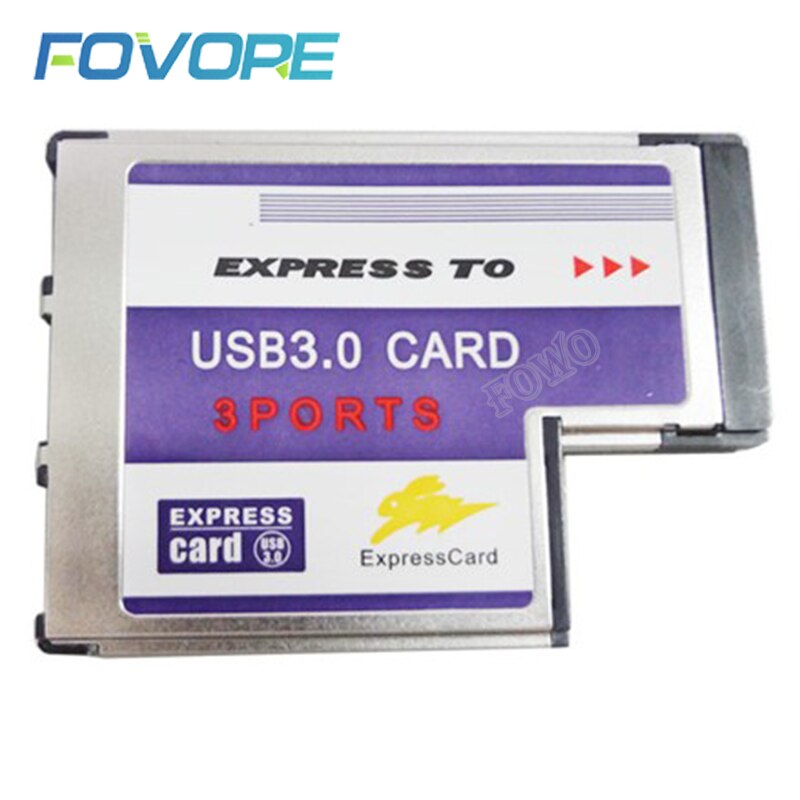 3 Port Verborgen In Usb 3.0 USB3.0 Expresscard Express Card 54 54 Mm Adapter Converter