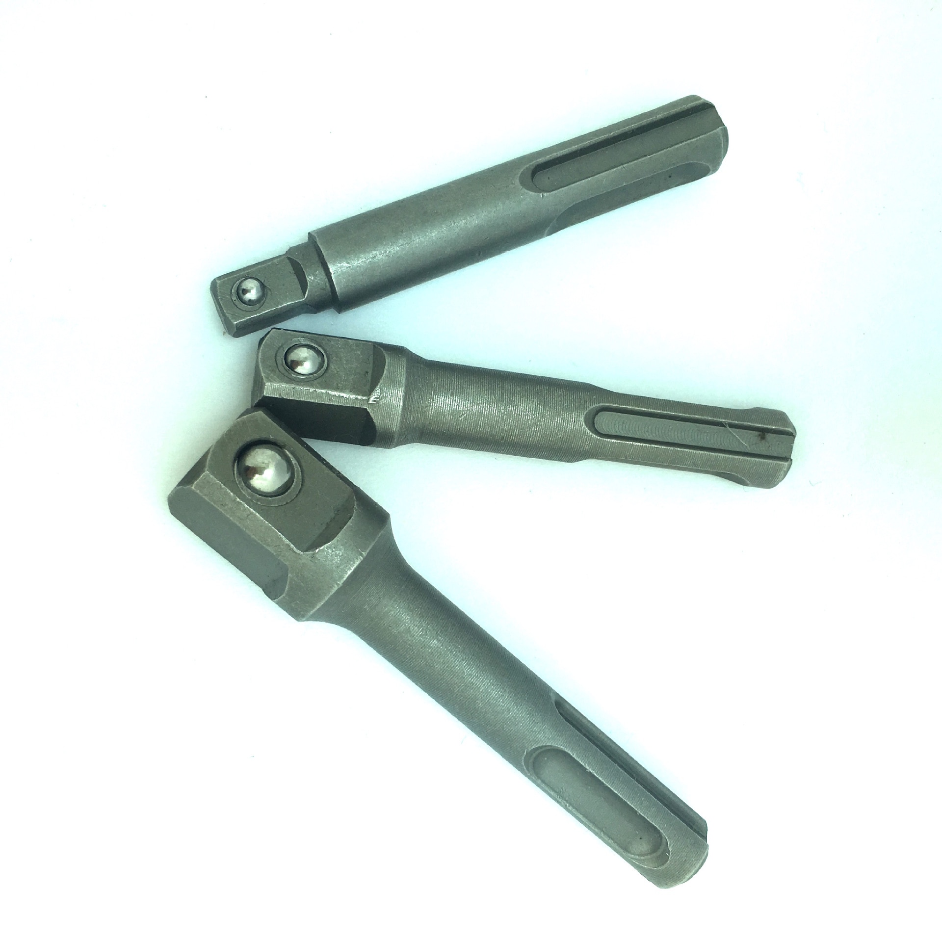 Kulka stalowa adaptery 3 sztuki elektryczna wiertarka udarowa uchwyt złodziejka konwersja iść kwadratowa głowica kulowa tuleja łożyska połącz