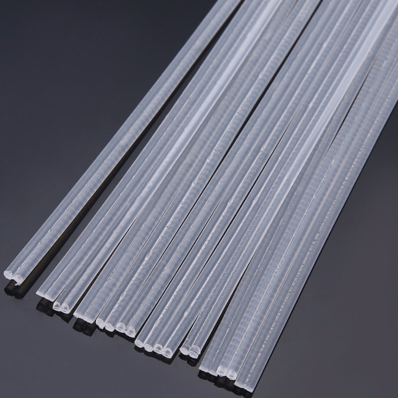 50 Stuks Niet Giftig Kunststof Lasdraad 200 Mm Lengte Abs/Pp/Pvc/Pe Lassen Sticks 2.5 Mm * 200 Mm Voor Plastic Lasser