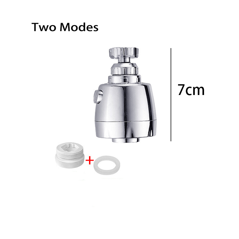 Hogedruk keukenkraan extender draaibare kraan beluchter waterbesparende kraan mondstuk adapter badkamer wastafel accessoires