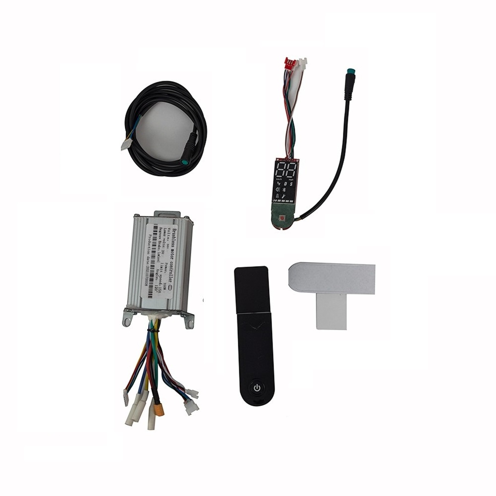 36V 350W 15A Scooter Controller Electric Scooter Controller Display Dashboard Accelerator Scooter Replace Suit For E-Scooter: green
