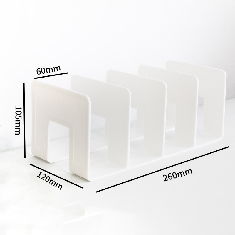 Doorzichtige plastic portemonnee handtas organisator 4-delige tas kast plankverdeler portemonnee displaystandaard handtas opslag organisator houder: Roze