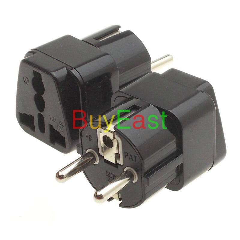 Israel Schuko Germany France Korea Travel Adapter AC Power Plug Universal Outlet Convert US/UK/AU World Plug WT