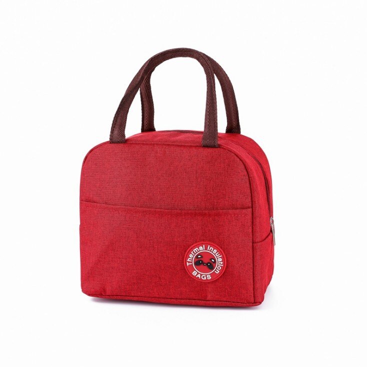 Kationische Wasserdichte Tragbare Eis Pack Thermische Isolierung Tasche Lunchbox Tasche Thermische Isolierung Tasche Aluminium Folie Verdickt Mittagessen: 4