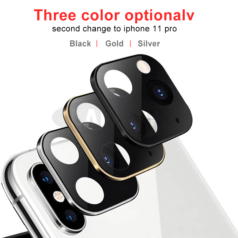 Kamera Objektiv Aufkleber Für Iphone X Xs Max Zweite Ändern 11 Pro Max 11pro Aufkleber Geändert Kamera Abdeckung Titan Legierung 10 Protector