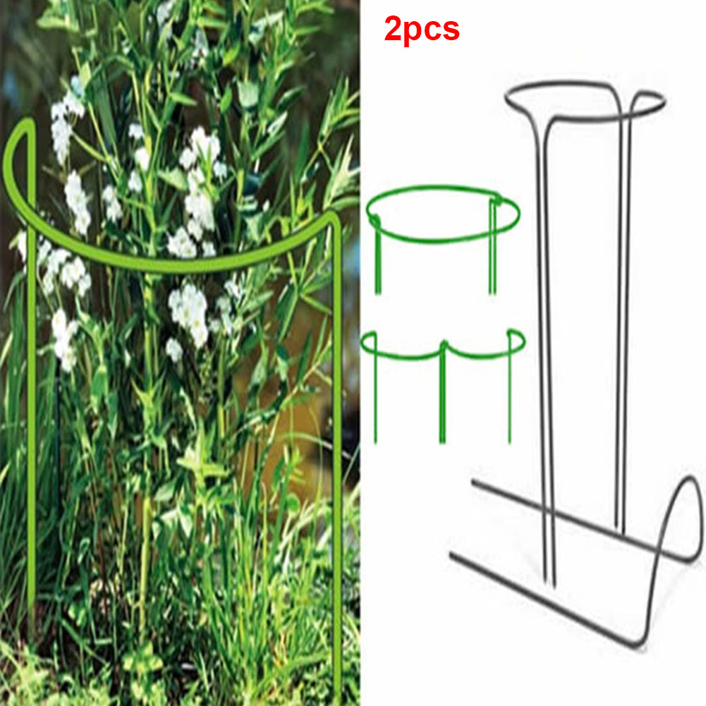 2 stk haveplante støtteramme tomatplanter planter støtte potte diy vin klatrestativ plante espalier 25 x 40cm