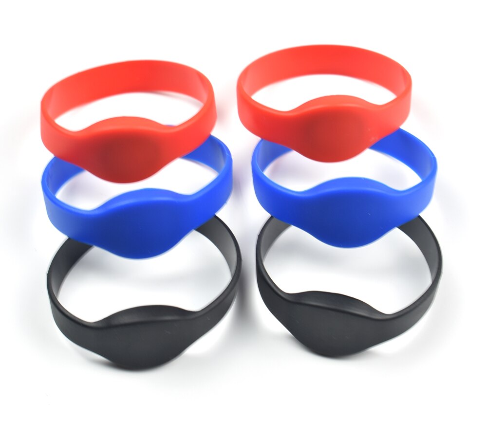 10pcs 13.56Mhz UID Changeable 1K S50 NFC Bracelet RFID Wristband Chinese Magic Card Back Door Rewritable S50 Card