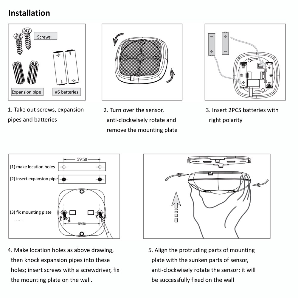 Alarm System Z Wave Movement Sensor Motion Detector Sensor Alarm Z wave Wireless PIR Motion Sensor Smart Home Automation