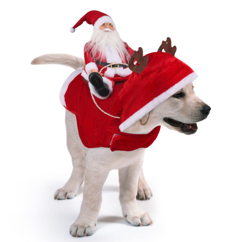 Halloween Christmas Pet Dog Clothes Dressing Up Cat Clothes Party Costume Suit Pirate Pet Costume Chihuahua Winter Dog Coat: L / 2