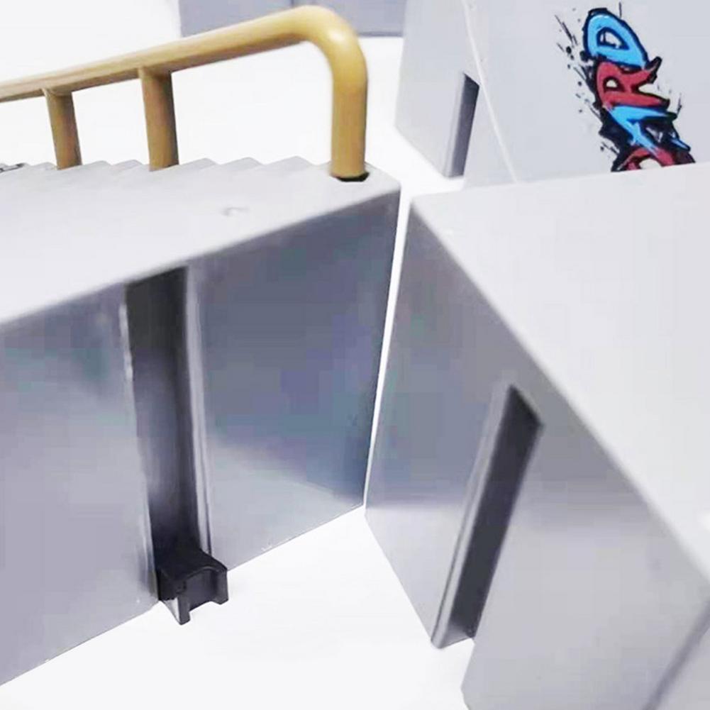 Mini Vinger Skateboards Skate Ramp Onderdelen Set Speelgoed Vinger Fiets Vingers Scooter Twee Wielen Scooter Skate Park Speelgoed