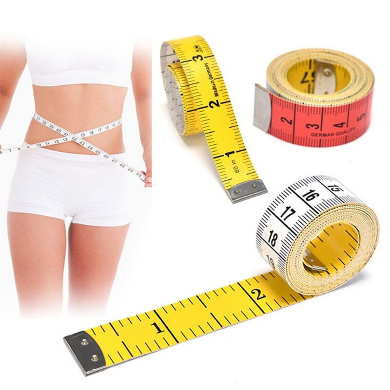 Soft 60 Inches Flexible Double Scale Body Sewing Tape Measuring Tailor Ruler Home Craft