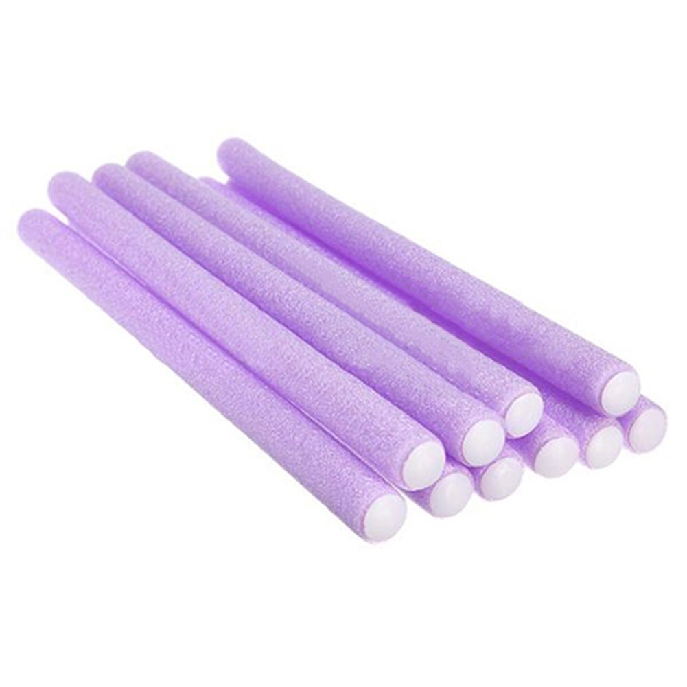 10 Uds rizador herramienta de rizos de giro estilismo DIY rodillo de pelo Color al azar