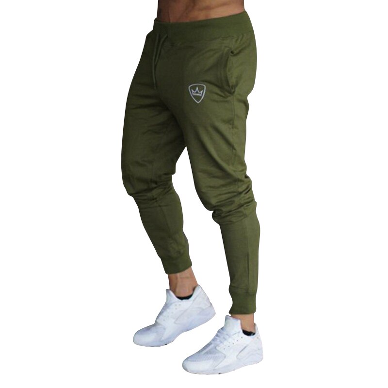 Pantalon de Sport pour hommes, survêtement d'entraînement, Jogging, survêtement: green / XL