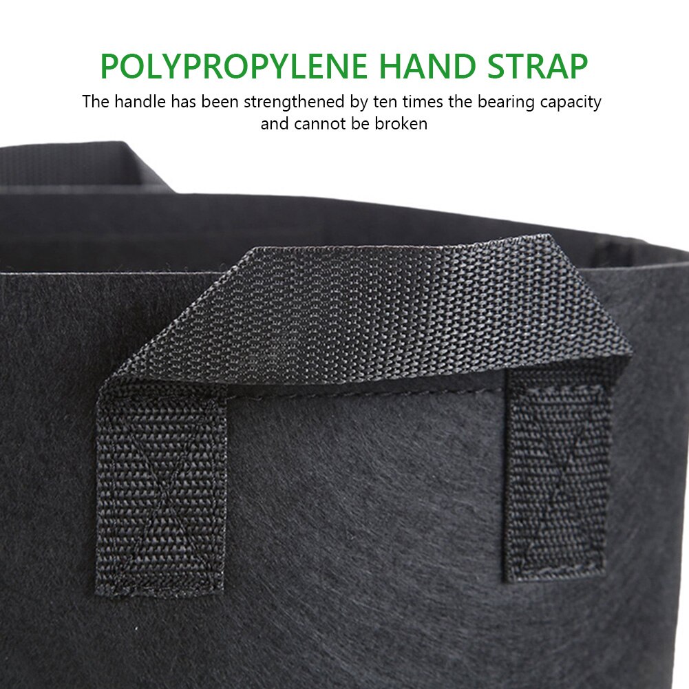 Pflanze Blume Tasche hause garten werkzeuge Töpfe 1-30 Gallonen Pflanze Wachsen Tasche Belüftung Stoff Wurzel stoff garten Gemüse jardin große