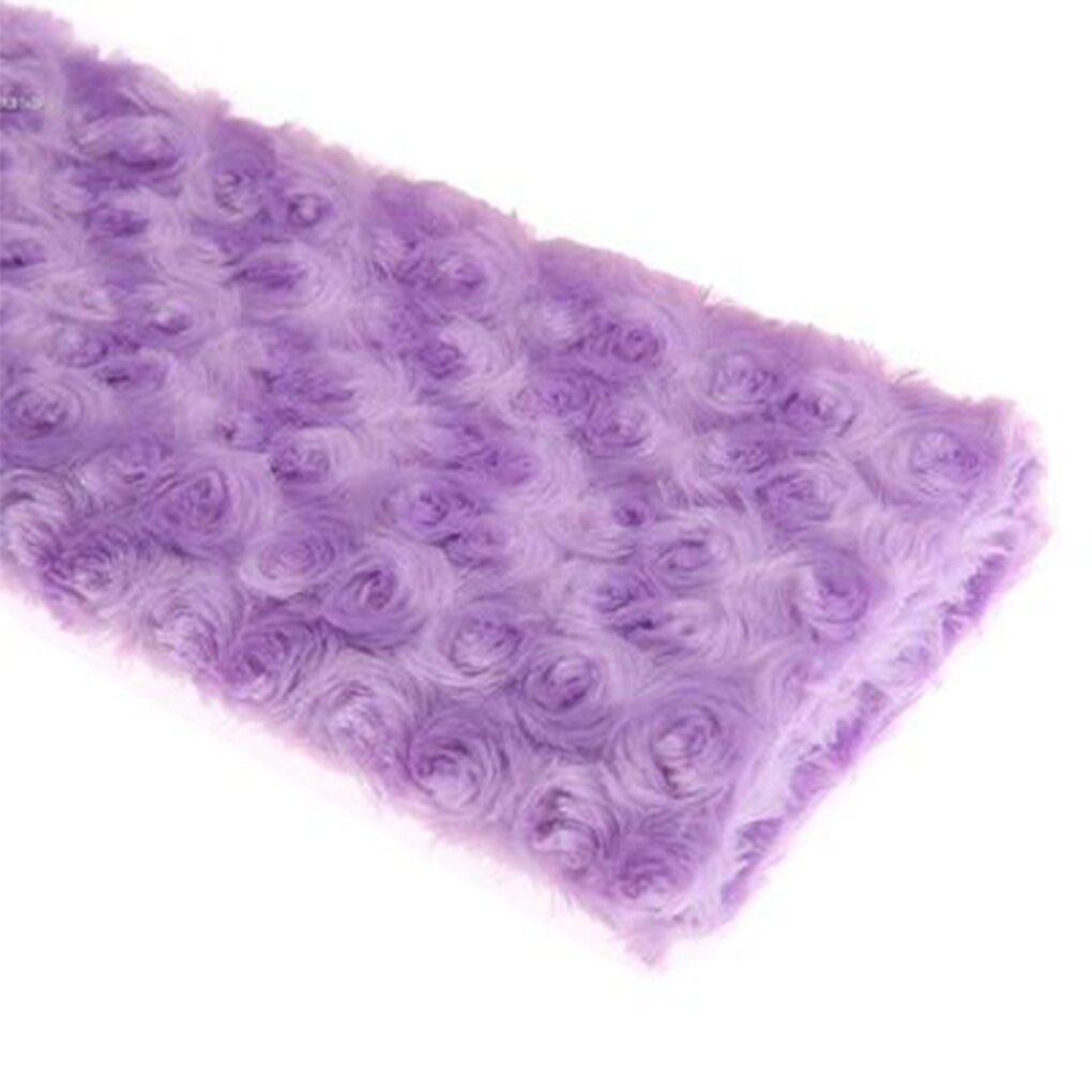 Baby Pasgeboren Mooie Rose Foto Prop Deken Zuigeling Zachte Slapen Wrap Dekens Spelen Mat 50x50cm: purple