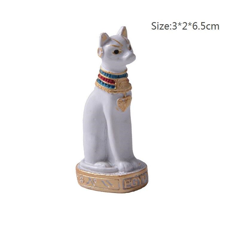 [Vip] escultura de artesanato em arenito, estátua de buda de meditação, estatueta, escultura de ganesha, queimador de incenso, decoração de feng shui: White Cat
