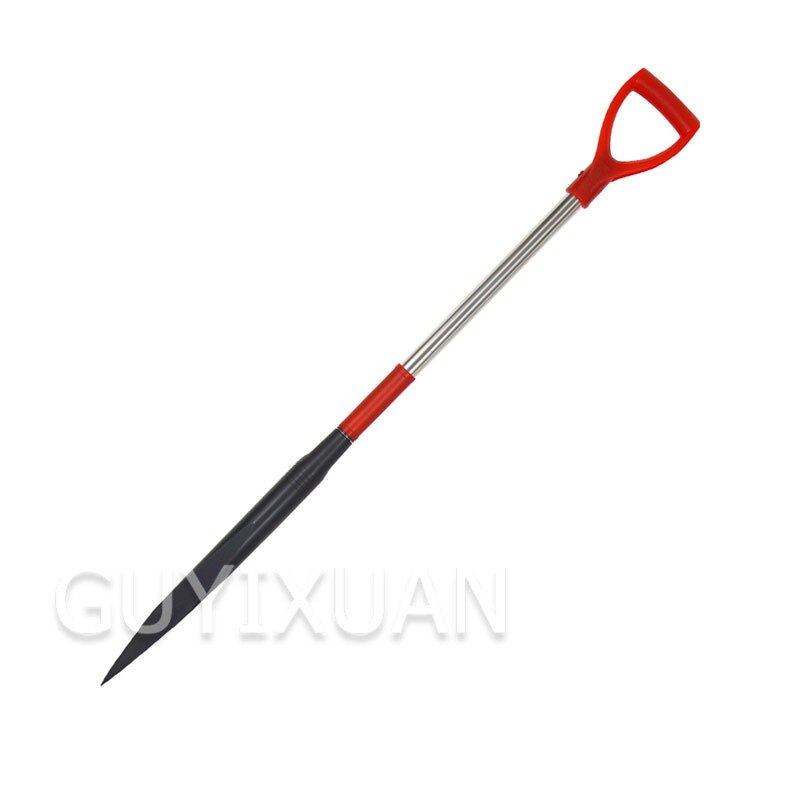 Triangular ice chisel Detachable and portable ice chisel Ice surface opener Winter fishing ice tools