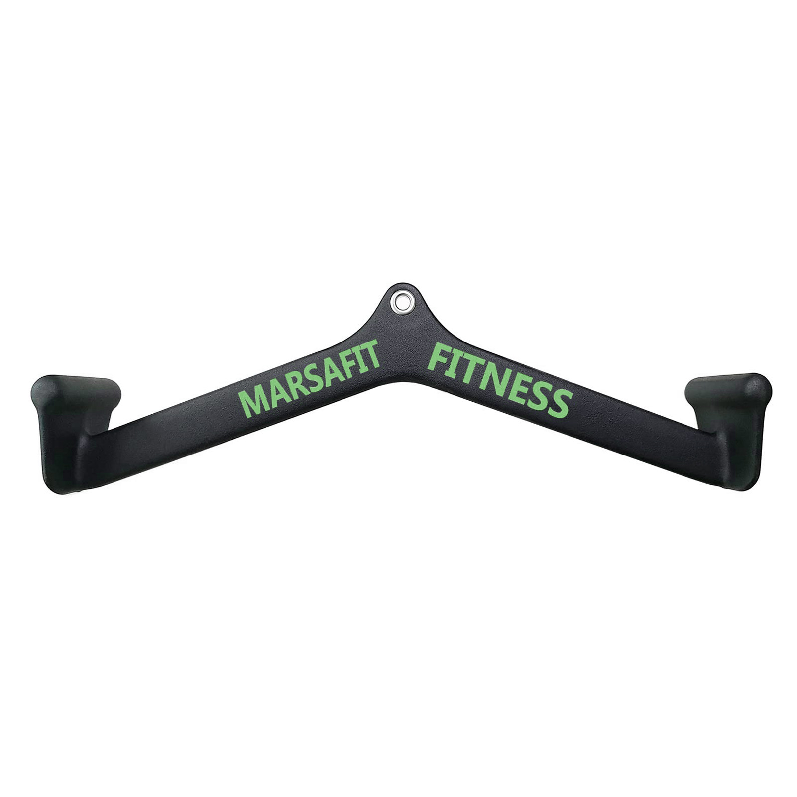 5-teiliger Fitness-Lat-Pull-Down-Griff für Zuhause, Fitnessstudio, Riemenscheibe, Kabelmaschinenaufsatz, rutschfeste Stange, Rudern, rotierender Handgriff, Rudern, T-Stange: Brown