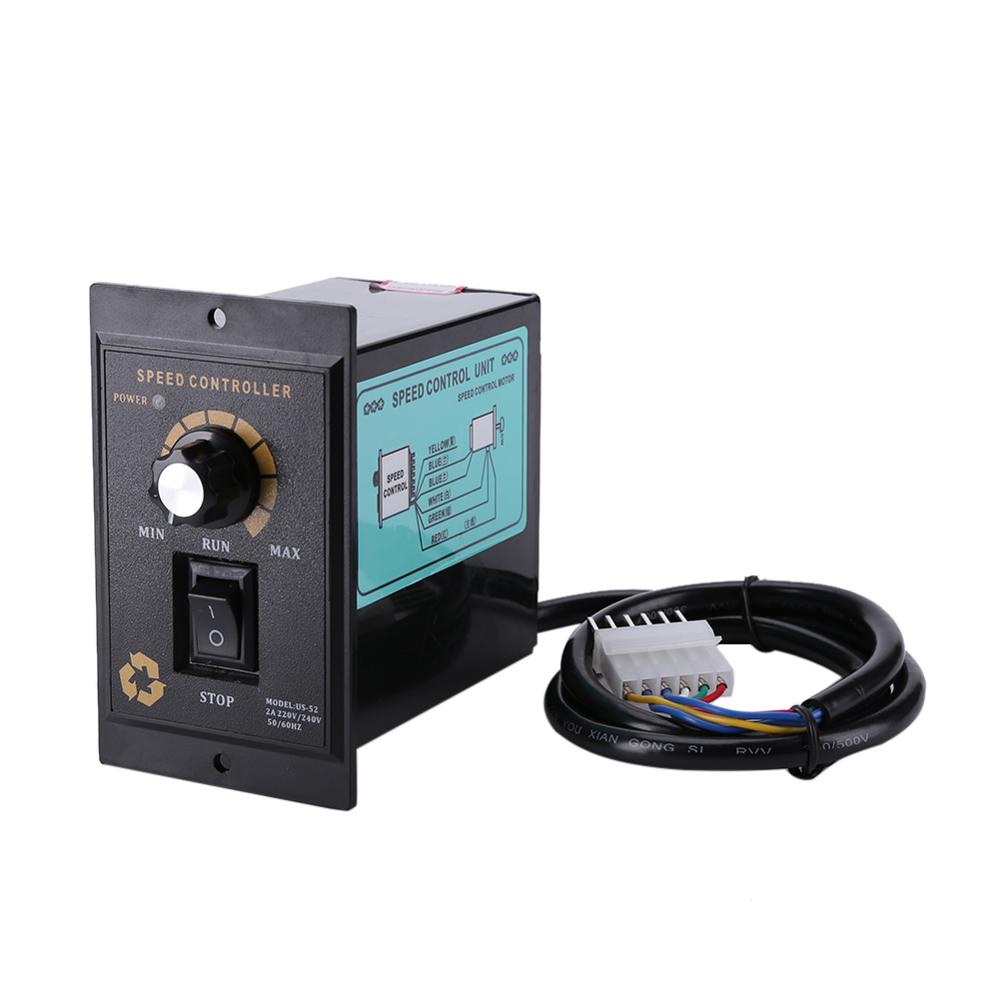 400W AC 220V Motor Speed Controller Pinpoint Regulator Forward and Backward AC Regulated Speed Motor Controller