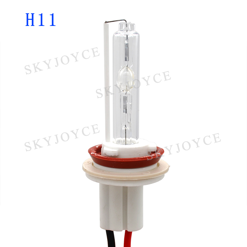 SKYJOYCE 12V 24V H7 Xenón HID bombilla de alta potencia de xenón H1 H3 H11 9005 D2H bombilla HID de cerámica 4300K 6000K 8000K 75W 100W faro