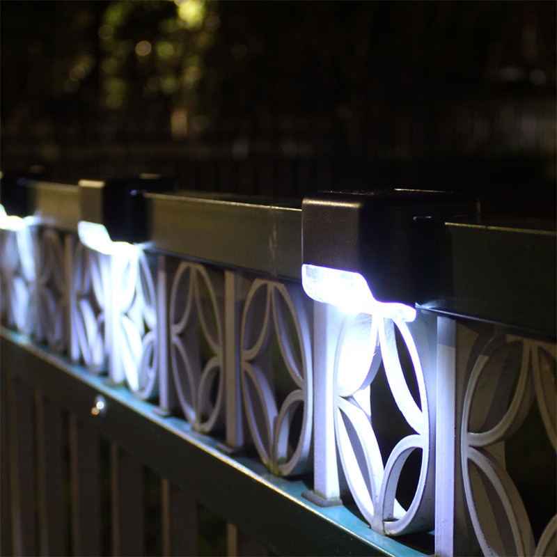 16 kpl led aurinkolamppu polku portaat ulkona vedenpitävä seinävalo puutarha maisema portaiden kannen valot parvekkeen aita aurinkovalo
