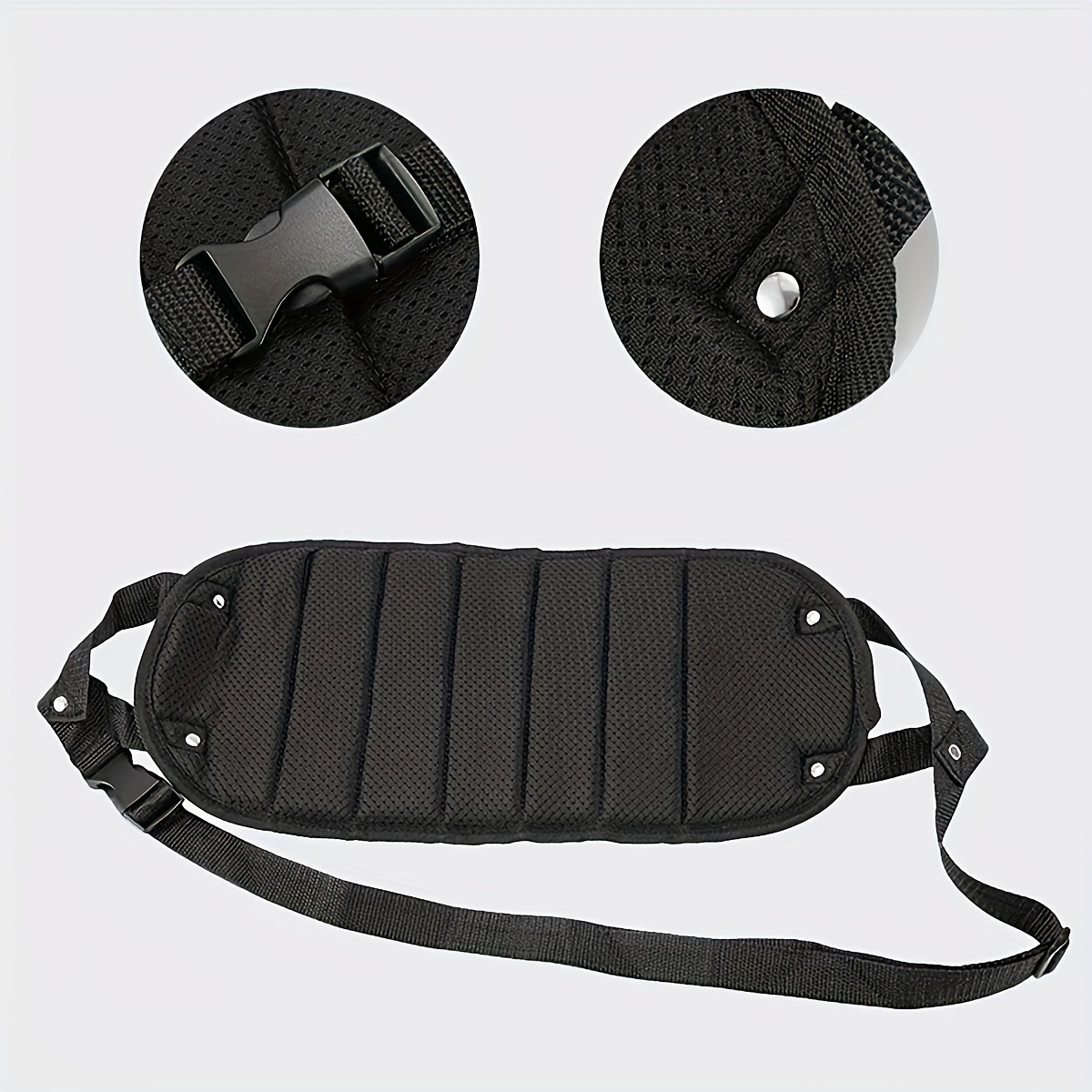 Hamacas de pie ajustables para viaje, coche, descanso de avión, colgante de oficina, almohadillas de pie de soporte de pierna simple, hamacas de pie