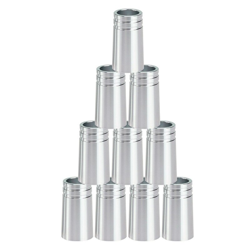 12Pcs/Pack Golf Ferrules .370 Aluminum for Irons Shafts Golf Club Accessories
