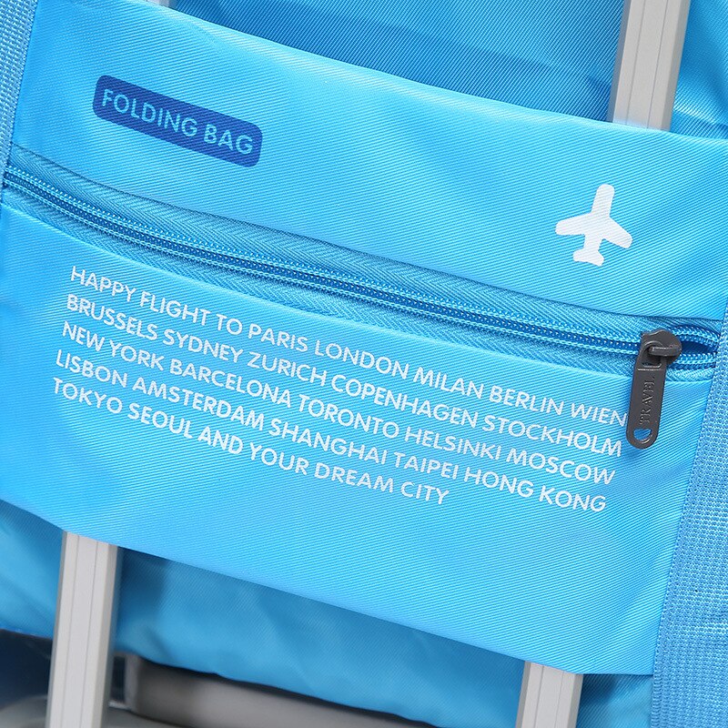 Opvouwbare Grote Capaciteit Reistas Polyester Messenger Handige Tas Cross Body Opbergzakken Maleta Deportiva Mujer Bagage Tas