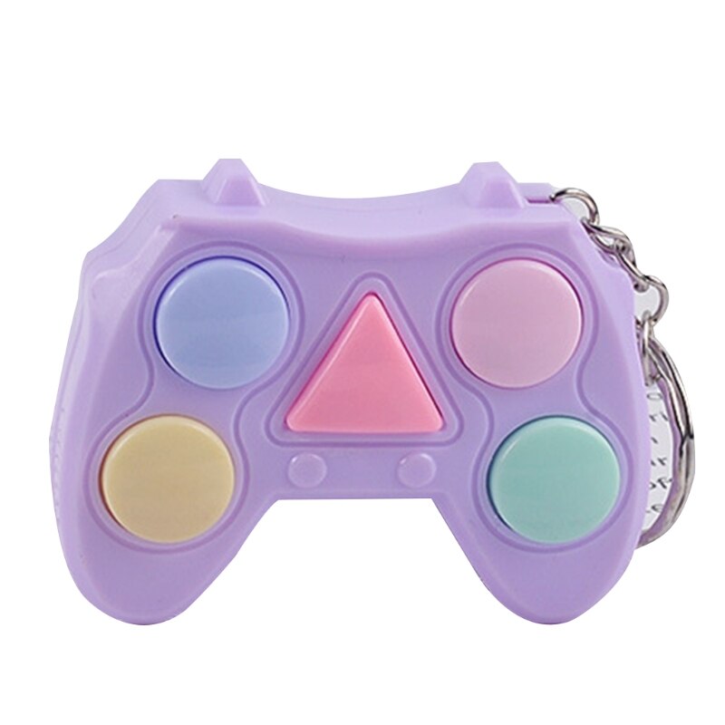 Kinderen Educatief Spel Doorbraak Oneindige Geheugen Knop Decompressie Speelgoed: plum