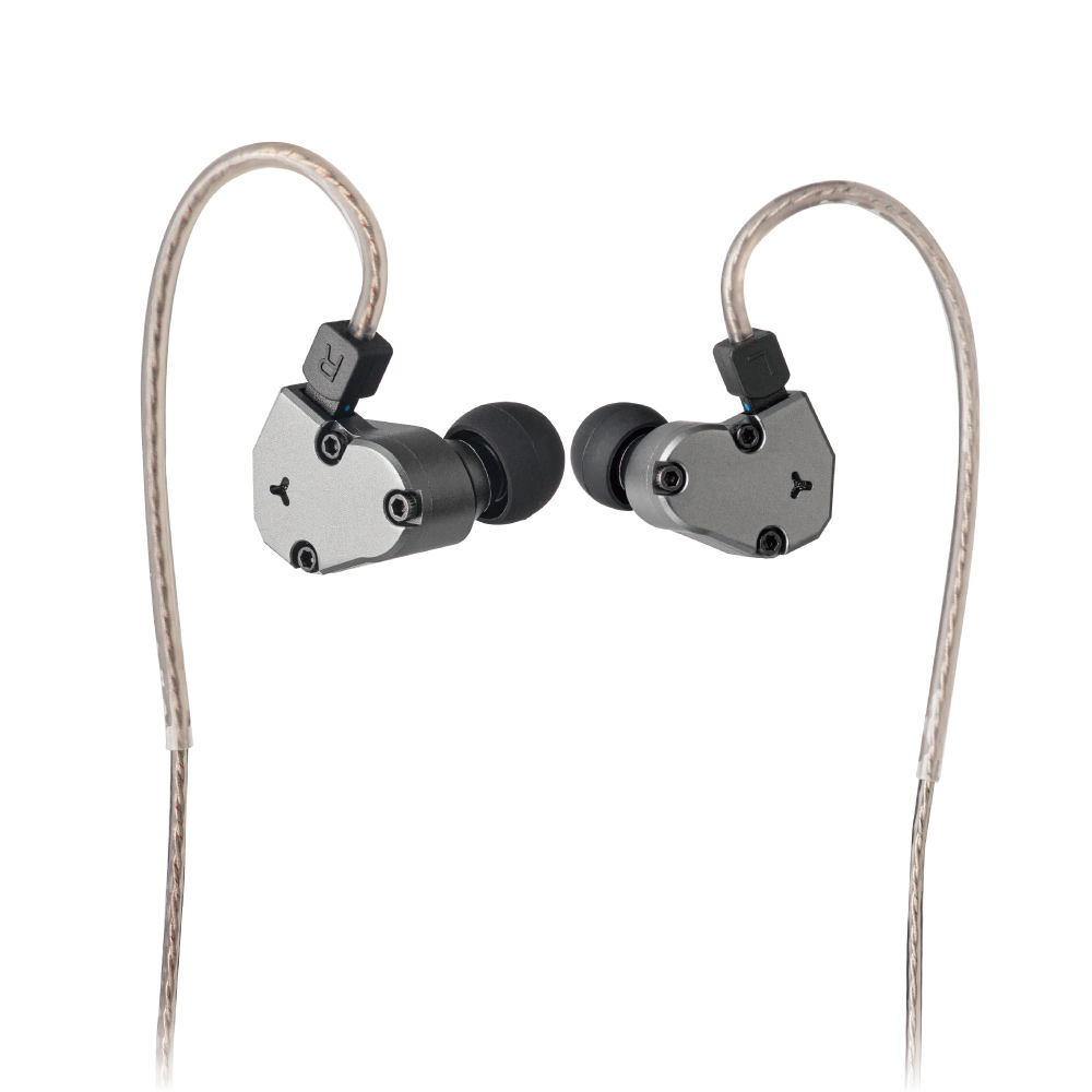 TINHIFI C2 Słuchawki douszne przewodowe Mech Warrior Dynamic Driver IEM LCP PU Composite Diaphragm DD 0.78 2pin CNC Metal Hifi Earphone: Default Title