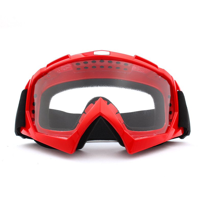 Gafas de Motocross para adultos, Gafas de motocicleta ATV, lentes transparentes, casco de esquí, Googles todoterreno para Kawasaki Oculos Gafas: Beige