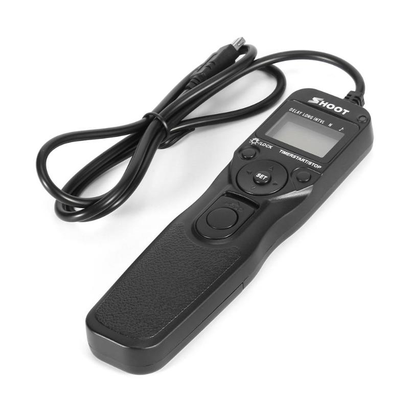 SPARARE MC-DC2 LCD Della Fotocamera Timer Rilascio di Otturatore di Telecomando per Nikon Z7 D750 D610 D7500 D7200 D5600 D3300