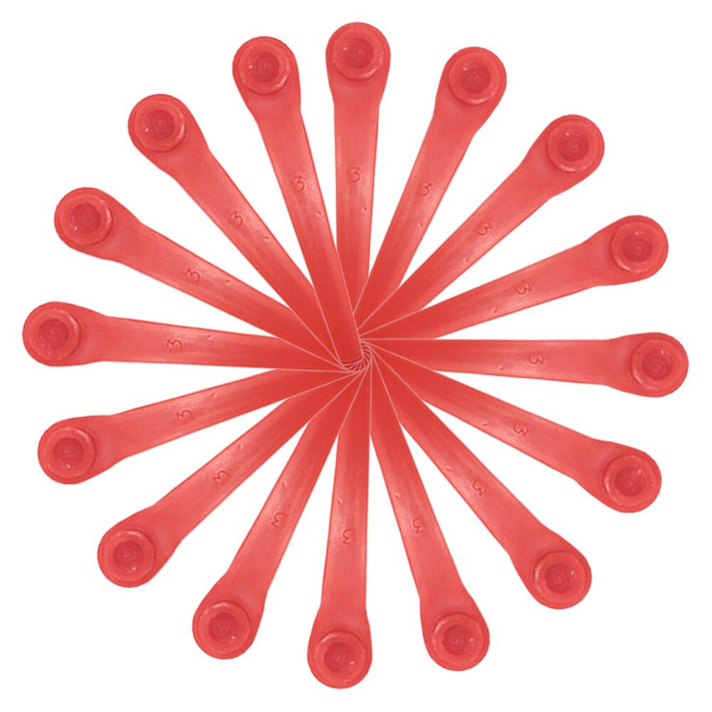 20 Stks/set Milieuvriendelijke Cutter Tuin Power Tools Plastic Messen Grasmaaier Accessoires Gras Trimmer Blades Bosmaaier