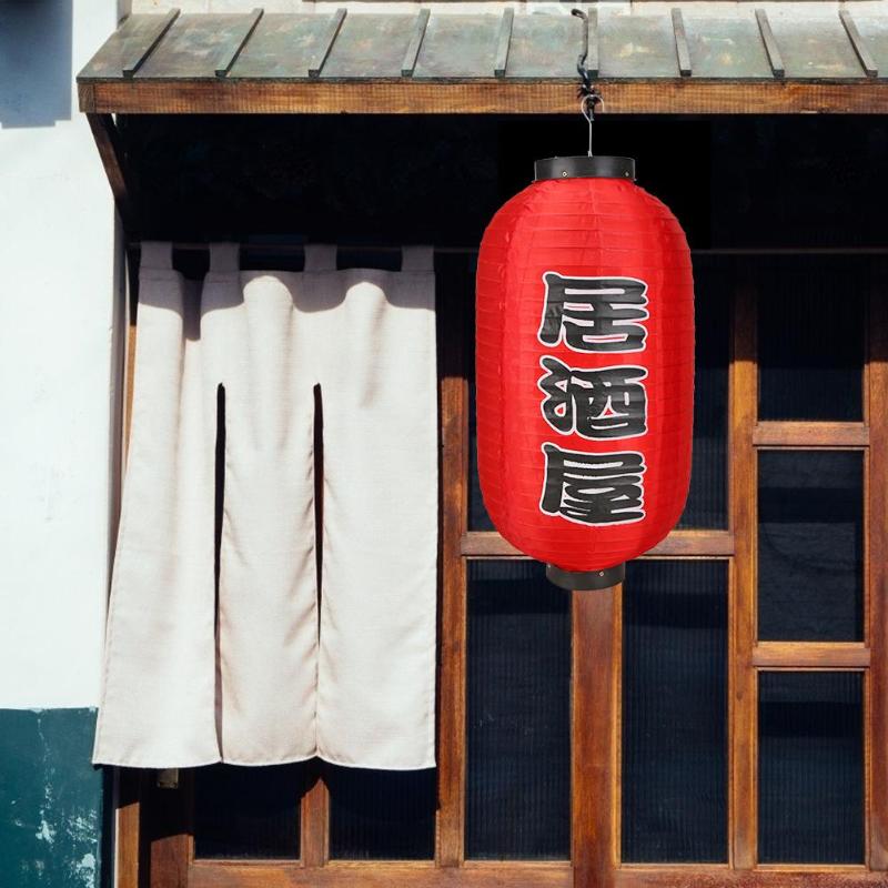 Farol japonés de 10 pulgadas para , farol decorativo para restaurante, Chochin, decoración para Pub, artículos necesarios para decoración del hogar