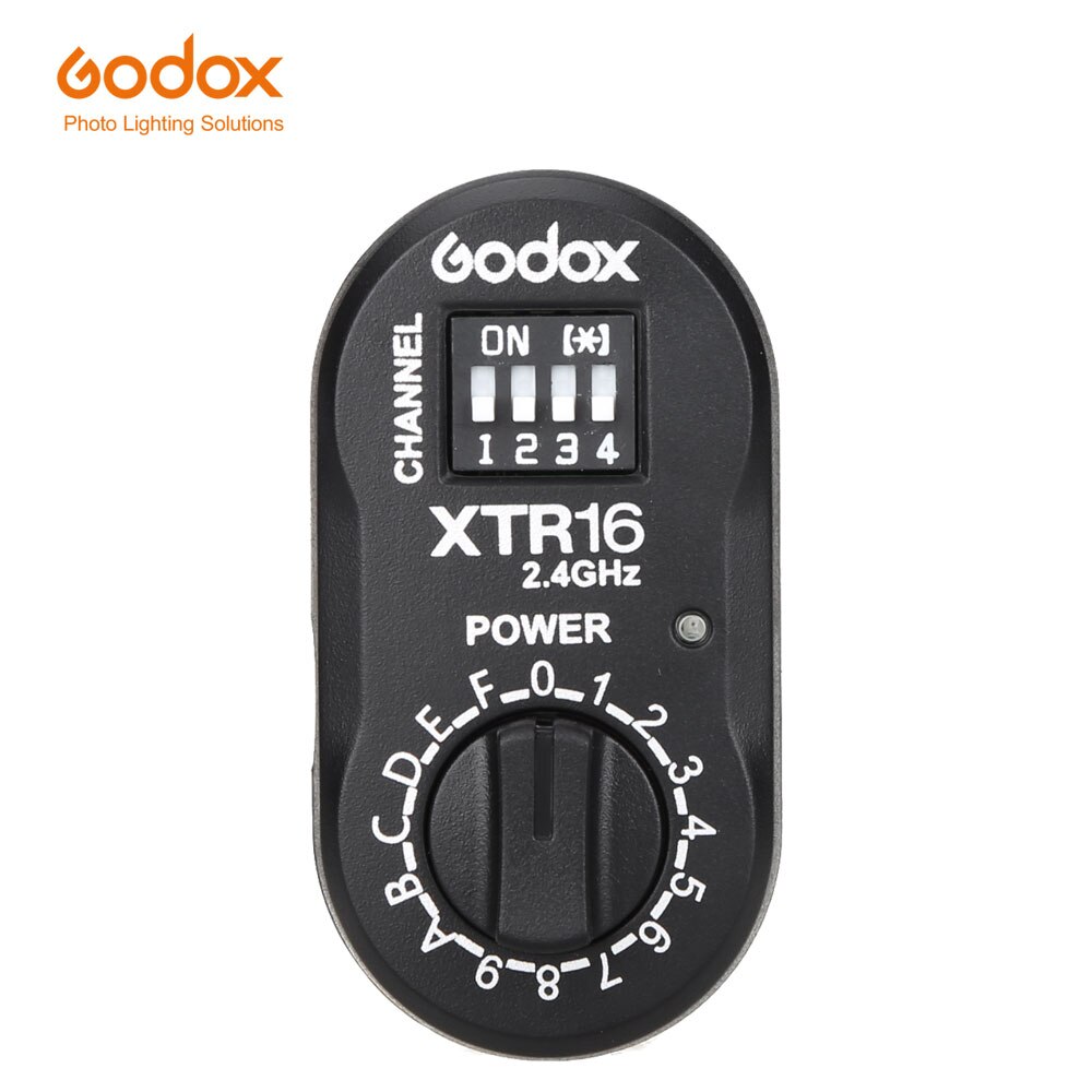 Godox XTR-16 2.4G bezprzewodowy odbiornik robić X1C X1N XT-16 nadajnik wyzwalania AD360, DE, odstępu QT, DP, QS, GS, serii GT