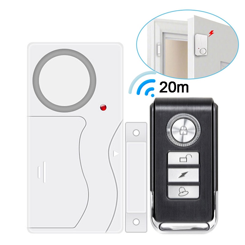 Door Window Entry Security Wireless Home Burglar Security Alarm System Integrated Home Burglar Security Alarm System Protection