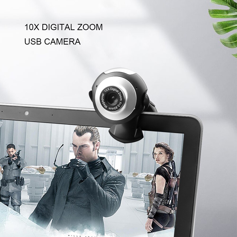Webcam numérique USB 2.0, caméra avec micro, pour Skype MSN Window 7 8 Vista, Android TV, ordinateur portable