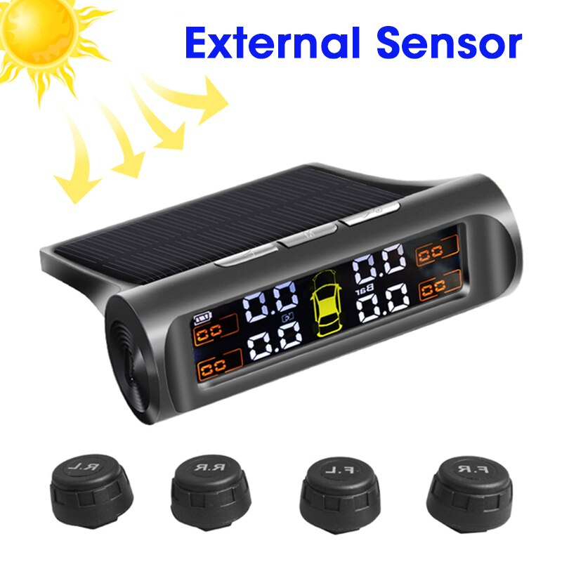 Smart car TPMS tire pressure monitoring system sol... – Grandado