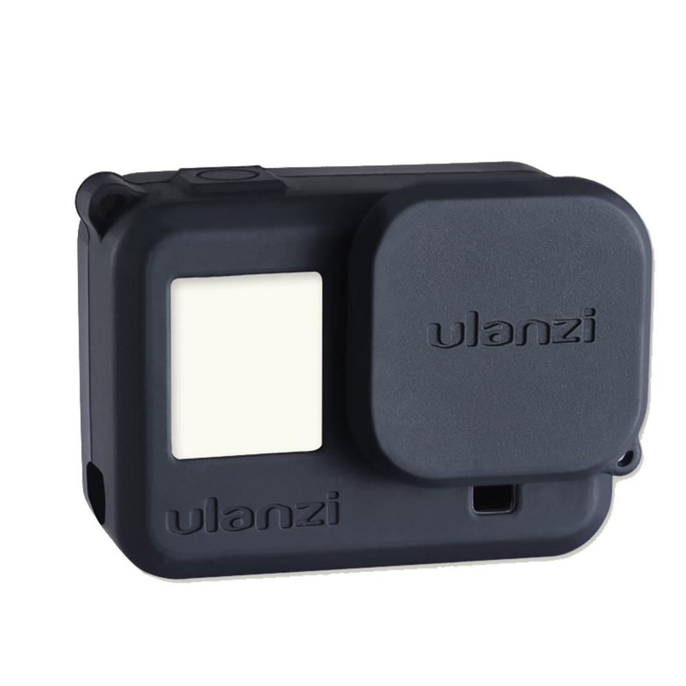 Siliconen Beschermende Frame Case Voor Gopro Hero 8 Zwart Sport Camera Behuizing Accessoires Met Lanyard Polsband