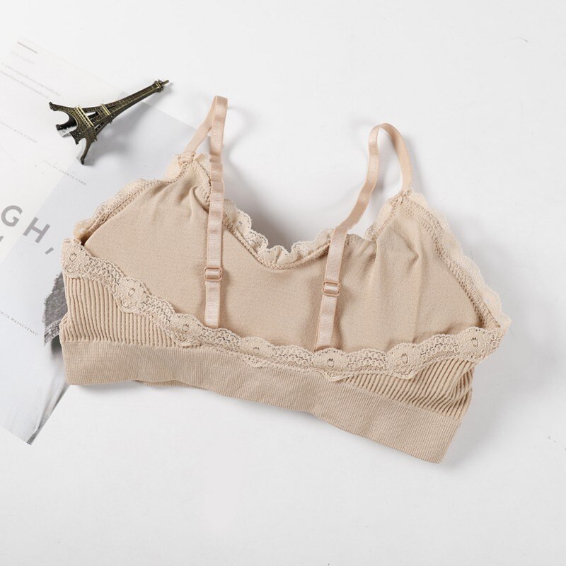 Women Wrapped Chest Bralette Bra Female Lace Strap Top Underwear Bras For Women