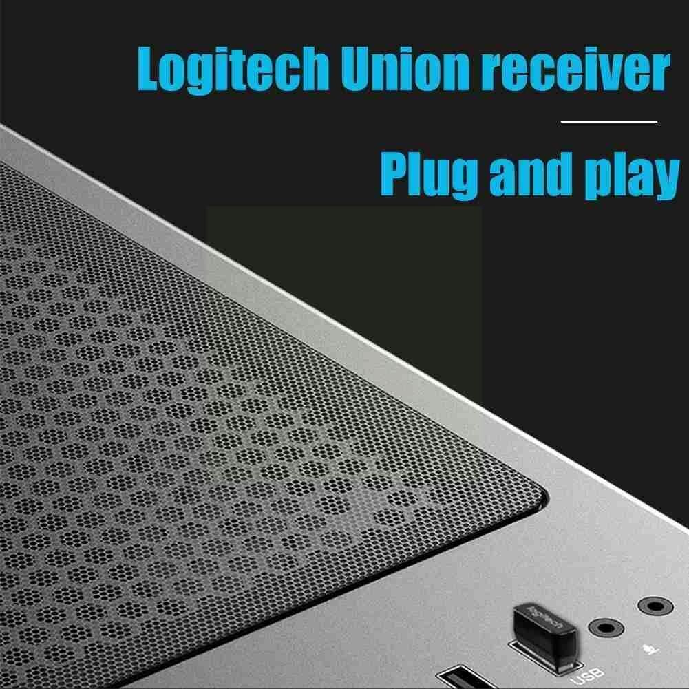 Wireless Dongle Receiver Usb Adapter For Unifying Mouse Keyboard M905 Metal Material Can Accommodate Six Unified D G2h9