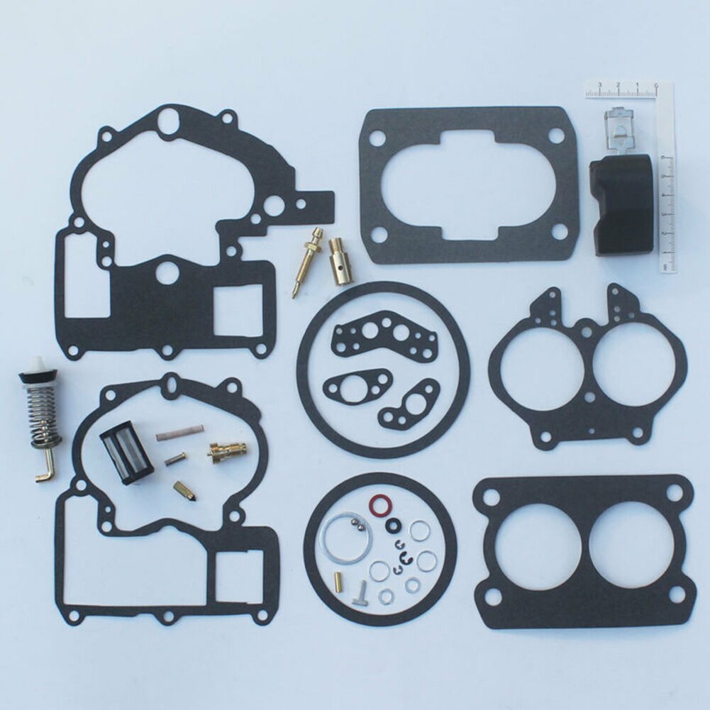 For Mercruiser Marine 2 Barrel Carburetor Rebuild Kit Replacement Ideal