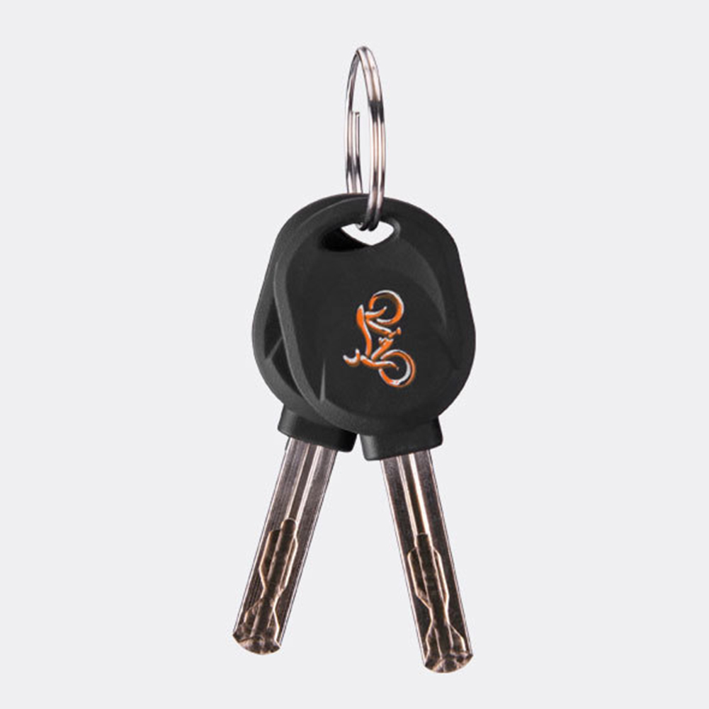 uniwersalny Góra MTB koło rowerowe blokada z 2 kluczami zabezpieczenie przed kradzieżą przenośne zabezpieczenie skuter motocyklowy U Zamek akcesoria rowerowe