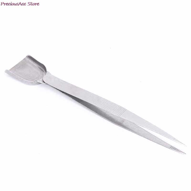 16 centimetri di Diamante Professionale Pinzetta Con Ramaioli Pale Per Perline Gemma Dei Monili Strumento