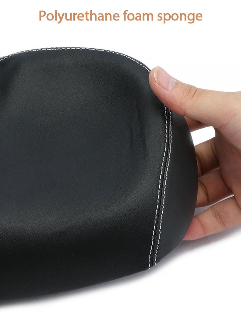 Big Ass Bike Bicycle Cycling Noseless Saddle Wide Large Soft PVC PU Pad Seat Big Butt Saddle Shock Resistance Seat